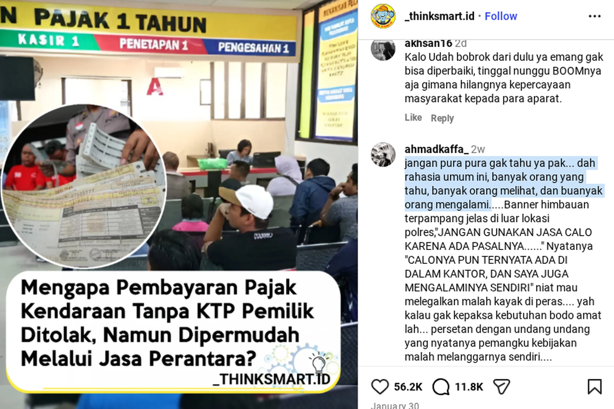 nembak KTP, bayar PKB tanpa KTP, Bayar PKB Tanpa KTP Ditolak, tapi Kenapa Lewat Calo Bisa?, Penjelasan Polisi, Keresahan Warga, Pengalaman Warga, Saran Warga