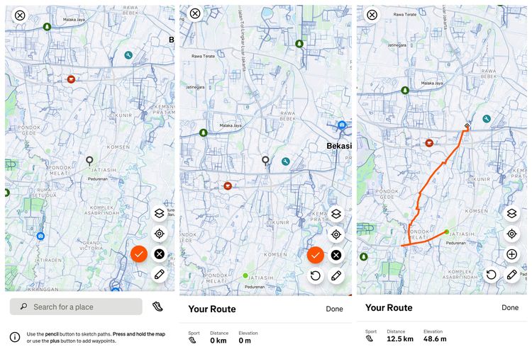 Strava, rute lari, Cara bikin rute lari, strava, cara bikin rute lari, Bisa dari HP, Ini 3 Cara Bikin Rute Lari Sendiri di Strava