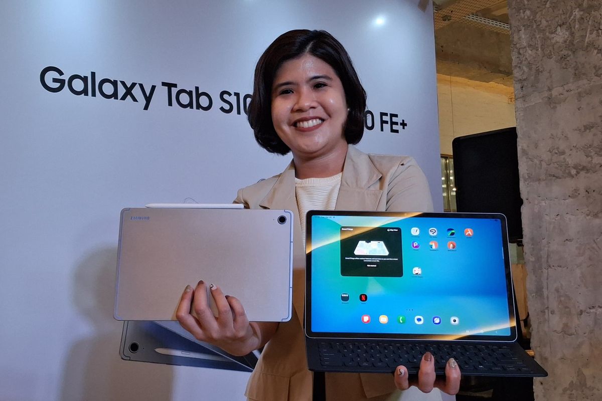 Samsung, Samsung Galaxy Tab S10 FE, pasar tablet global, samsung galaxy tab s10 fe, pasar tablet indonesia, strategi samsung, samsung galaxy tab S10 FE Plus, Pasar Tablet Dunia Tumbuh, Ini Strategi Samsung Tarik Konsumen di Indonesia
