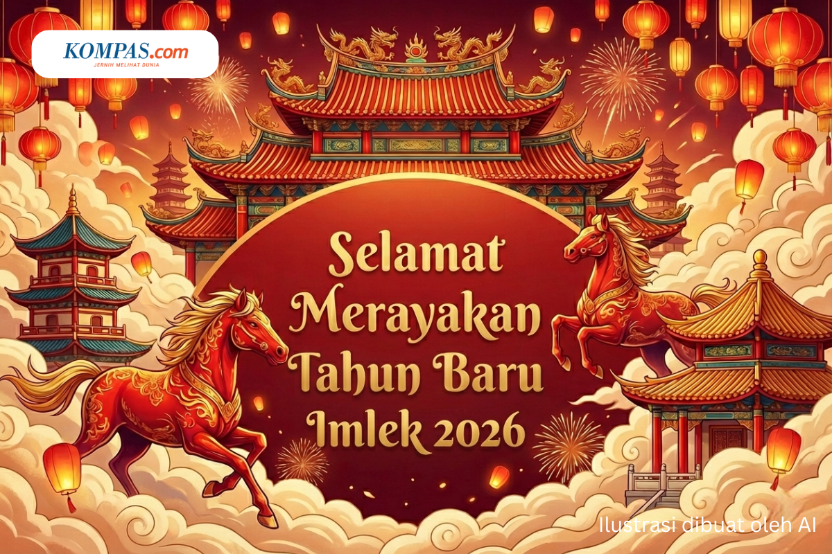 Imlek, Imlek 2026, ucapan selamat tahun baru Imlek, ucapan Imlek, Hari Raya Imlek, 50 Ide Caption Ucapan Selamat Imlek 2026 Berisi Doa dan Harapan