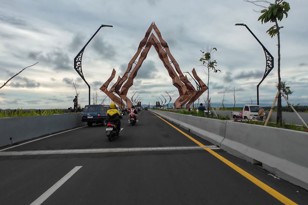 jembatan pandansimo, jembatan pandansimo dibuka, Wisata Pantai di Bantul, Jembatan Pandansimo Hubungkan YIA dengan Wisata Pantai di Bantul via JJLS