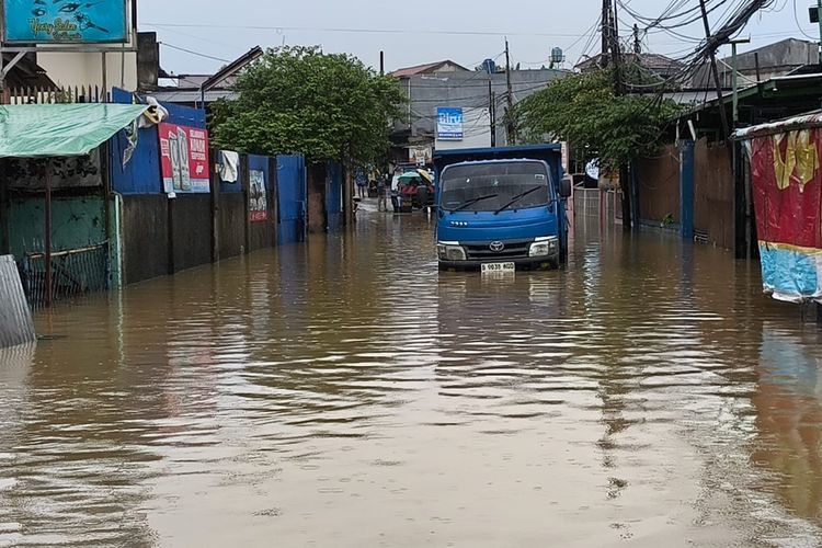 Banjir, Hujan Deras dan Banjir Jakarta, Simak Daftar Ruas Jalan yang Tergenang