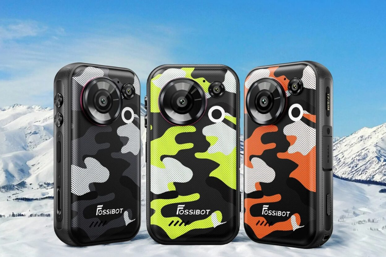 Fossibot F116 Pro, Fossibot, ponsel tangguh, HP Mungil Ini Bisa Berubah Fungsi Jadi Action Cam