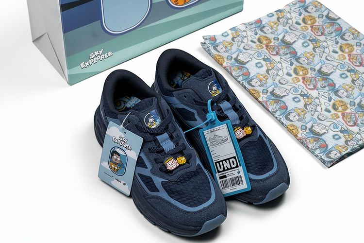 Fly the Local Way, sepatu brand lokal, Fly the Local Way, Kolaborasi Unerd, Tahilalats, dan Garuda Indonesia Hadirkan Sneakers Eksklusif