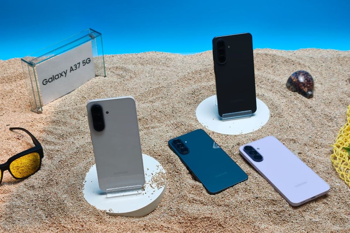 Galaxy A37 5G, Samsung, Hands-on Samsung Galaxy A37, Desain Elegan dengan Warna Kalem