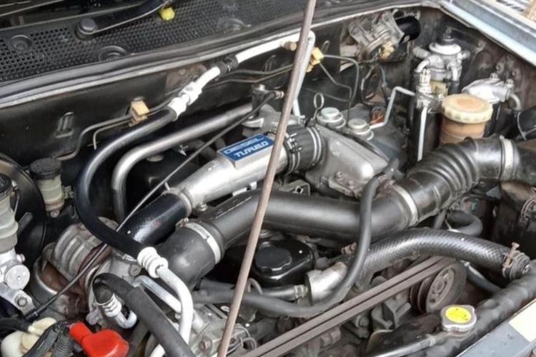 Isuzu Panther, banjir, Panther, mesin diesel, mobil diesel, Momen Mesin Isuzu Panther Masih Hidup Usai Terendam Banjir 10 Jam