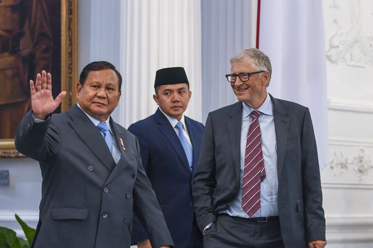 Bill Gates, New York, prabowo subianto, bintang jasa utama, Presiden Prabowo, Presiden Prabowo Anugerahkan Bintang Jasa Utama untuk Bill Gates