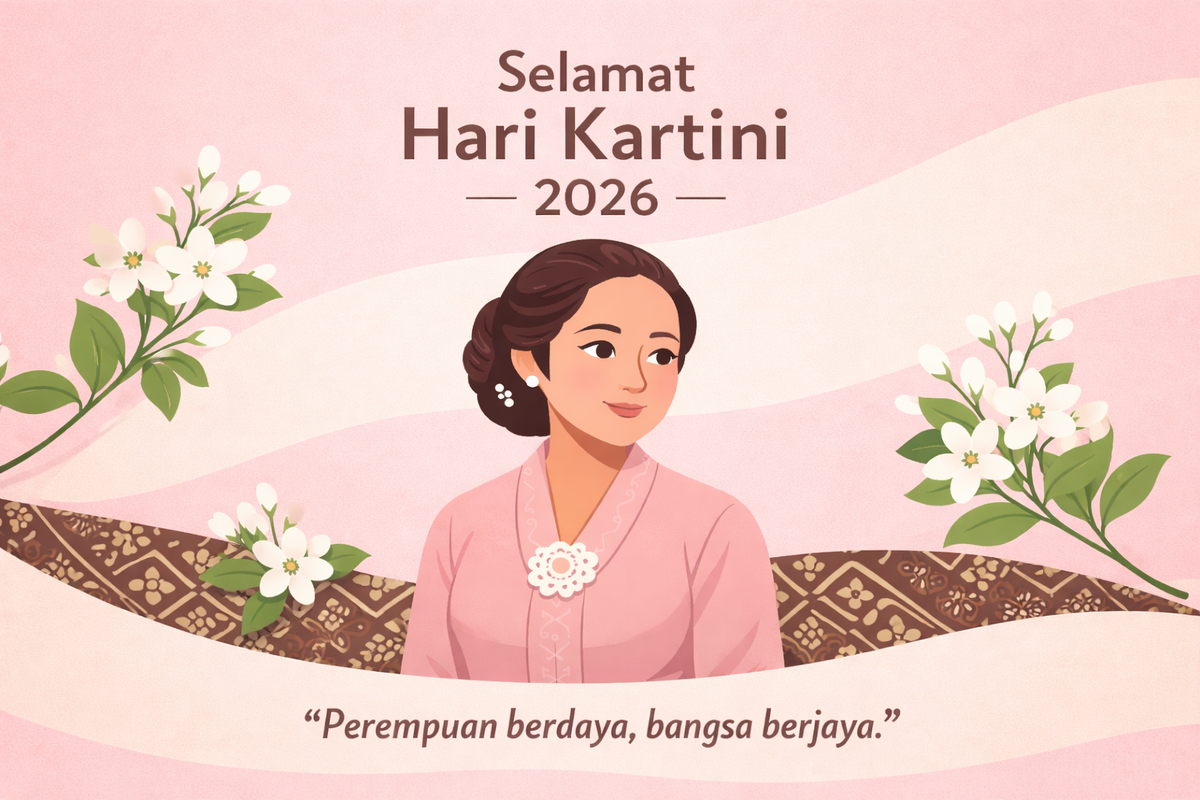 Kartini, Hari Kartini, Hari Kartini 2026, 35 Ucapan Hari Kartini 2026 untuk Bangkitkan Semangat Perempuan Berdaya