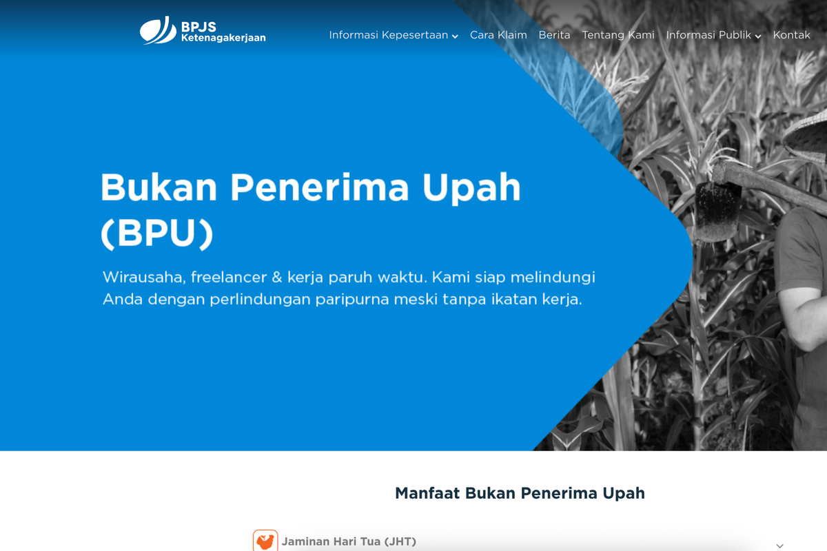 BPJS Ketenagakerjaan, Bukan Penerima Upah (BPU), BPJS BPU, cara daftar BPJS BPU online, Cara Daftar BPJS Ketenagakerjaan BPU Online dengan Mudah