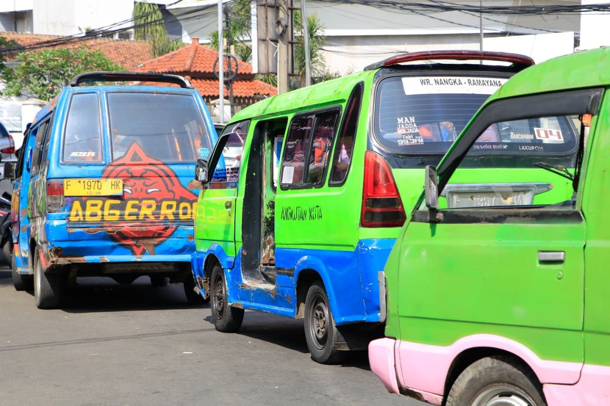 Dishub Kota Bogor, Penertiban angkot tua, angkutan kota, Perda Nomor 8 Tahun 2023, Setiap Hari Bogor Tertibkan Angkot Tua 2026