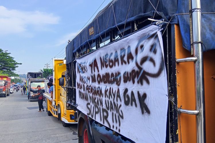 Kemenhub, Barang, unjuk rasa, muatan, ODOL, barang, sopir, sopir truk, Respons Kemenhub Soal Unjuk Rasa Sopir Truk