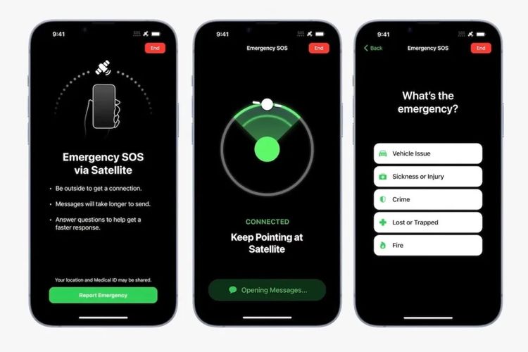 iPhone, Emergency SOS via satelit, darurat, fitur SOS satelit iPhone, Fitur SOS Satelit iPhone Selamatkan Enam Pemain Ski dari Longsor Salju