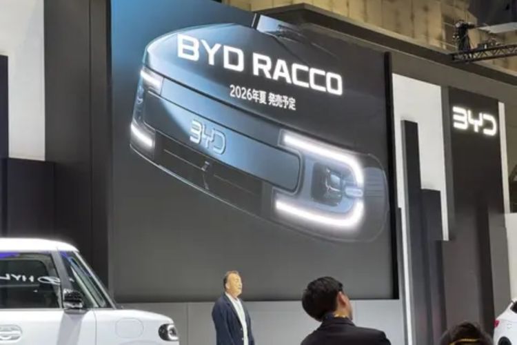 kei car, mobil listrik, Japan Mobility Show, JMS 2025, BYD Racco, Kei Car BYD Pertama Untuk Pasar Jepang