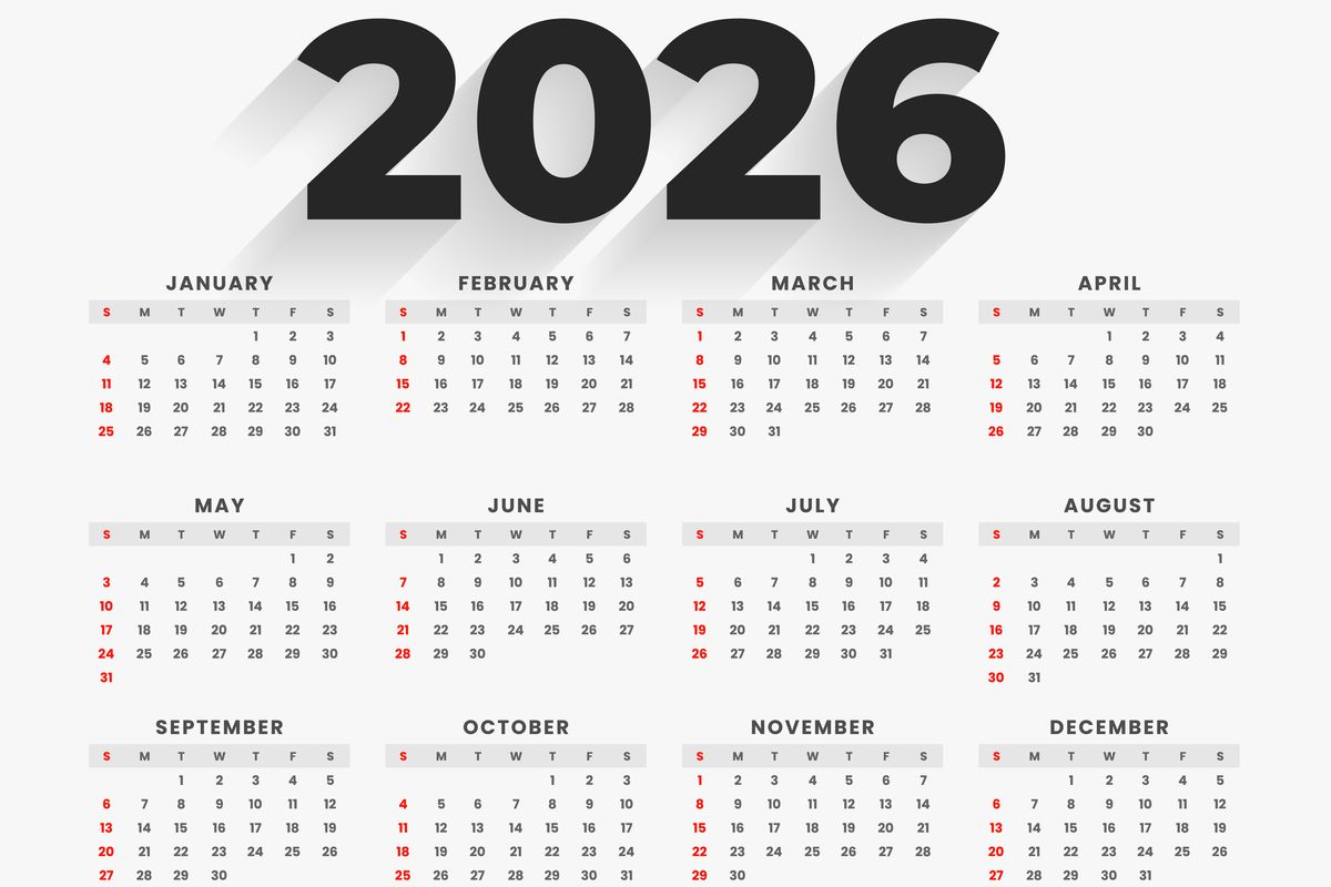 hari libur nasional, cuti bersama, kalender 2026, cuti bersama 2026, hari libur nasional 2026, Kalender 2026: Daftar Bulan Tanpa Hari Libur Nasional dan Cuti Bersama