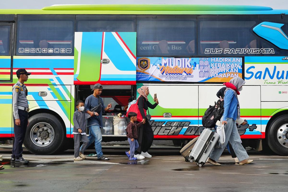 Nataru, ramp check, Menhub, Menhub: 31.433 Bus Siap Layani Angkutan Nataru 2025/2026