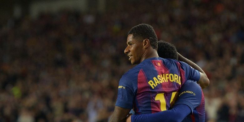 Barcelona, Marcus Rashford, Manchester United, LaLiga, Man United, Barcelona Ingin Permanenkan Marcus Rashford, Siap Tebus Klausul Rp 594,3 Miliar