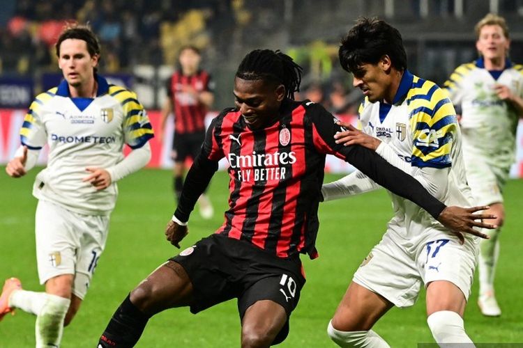 AC Milan, Parma, Carlos Cuesta, Massimiliano Allegri, Link Live Streaming AC Milan Vs Parma di Liga Italia 2025-2026, Pertandingan Krusial Kontra Parma, Optimisme Parma Curi Poin di San Siro, Prediksi Susunan Pemain AC Milan Vs Parma, Link Live Streaming AC Milan Vs Parma