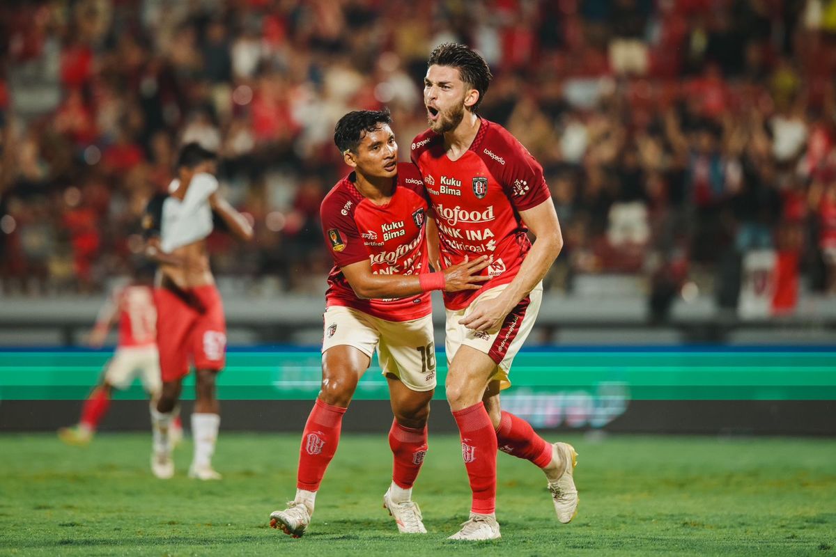 Bali United, Dewa United, Brandon Wilson, Privat Mbarga, Super League, Link live streaming Bali United vs Dewa United, Link Live Streaming Bali United Vs Dewa United di Super League 2025-2026