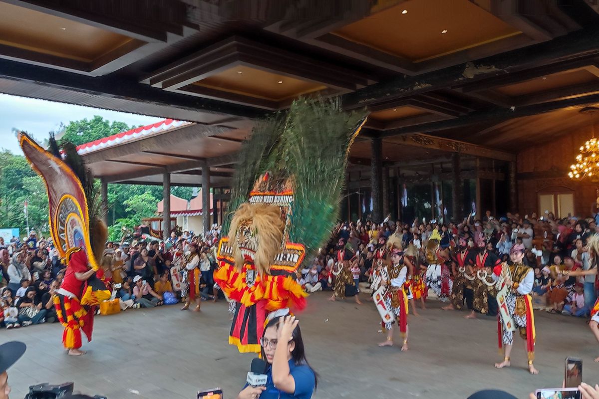 TMII, Reog Ponorogo, reog ponorogo di TMII, Reog Ponorogo Akan Meriahkan Liburan di TMII Sore Ini