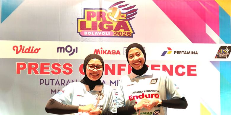 Jakarta Pertamina Enduro, Gresik Phonska Plus Pupuk Indonesia, Medan Falcons, Megawati Hangestri Pertiwi, Proliga, Libas Medan Falcons 3-0, Jakarta Pertamina Enduro Rebut Posisi Pertama Klasemen Proliga 2026