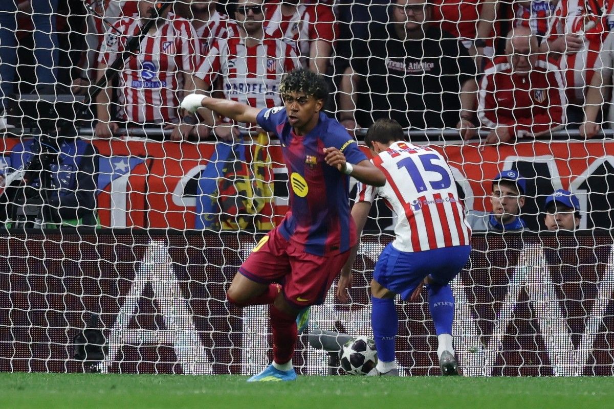 Liga Champions, Atletico Madrid vs Barcelona, Lamine Yamal Hempaskan Rekor Mbappe di Liga Champions