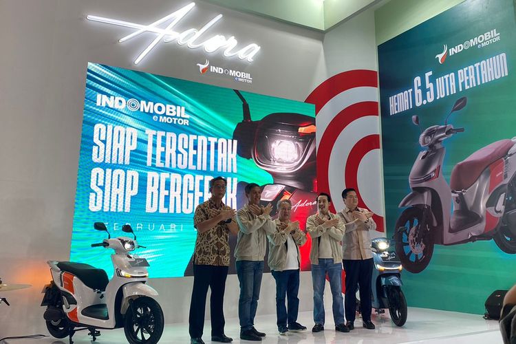 motor listrik, Adora, Indomobil Emotor, ekspor motor listrik, pabrik indomobil emotor, Indomobil Emotor Siap Ekspor Motor Listrik