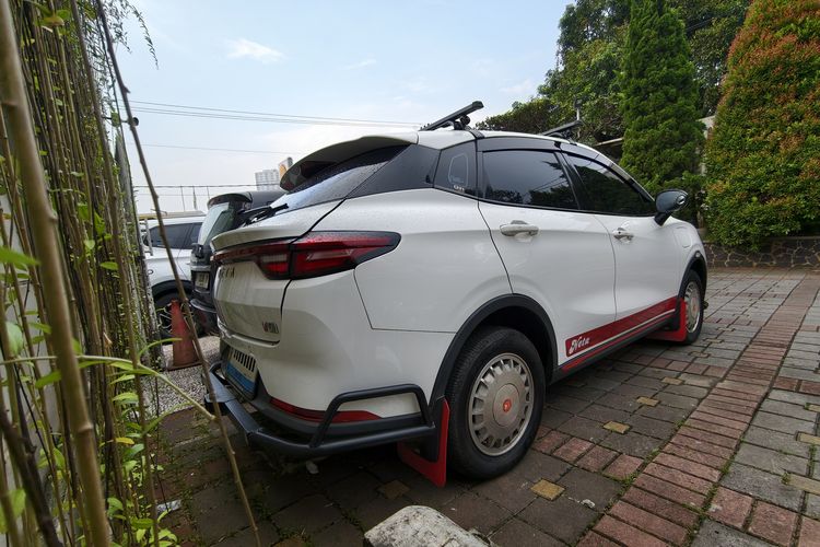 Neta V II, modifikasi, Ketika Mobil Listrik Neta V II Disulap Jadi Rally Look