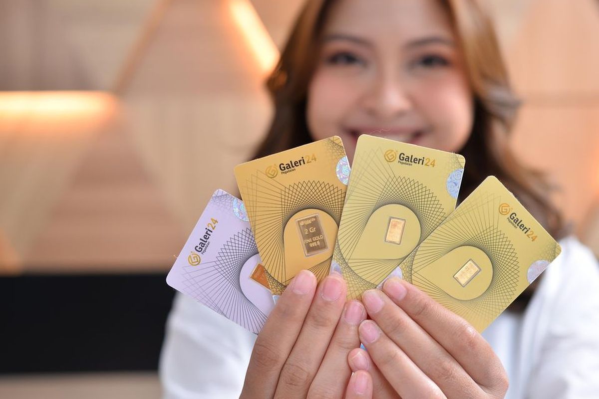 harga emas, Rincian Harga Emas Hari Ini di Pegadaian 7 Januari 2026: Galeri 24 dan UBS Naik?