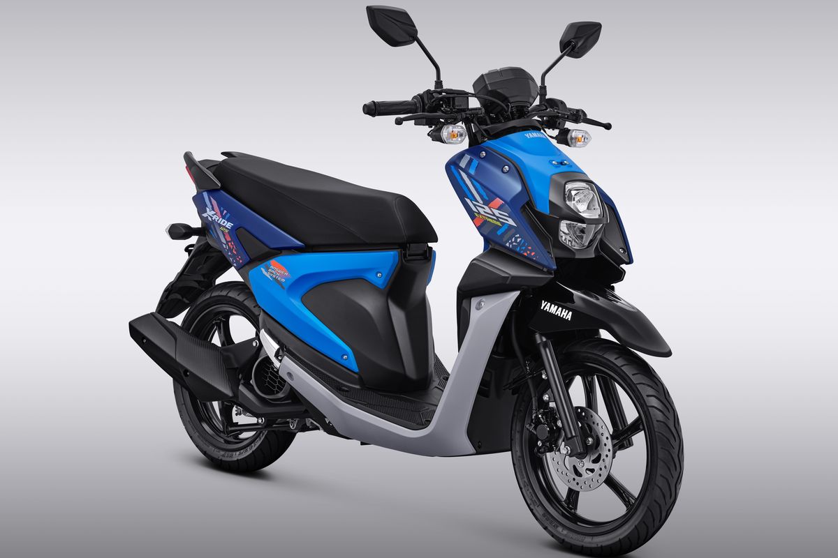 skutik petualang, X-Ride 125, Yamaha X-Ride, warna baru, skutik murah, Yamaha X-Ride 125 Dapat Warna Baru, Harga Rp 20 Jutaan