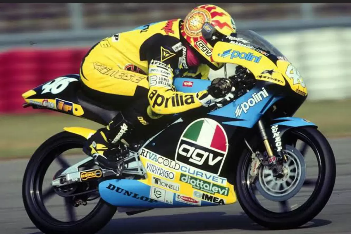 Aprilia, Motor balap, Motor Aprilia RS125R Milik Rossi Dilelang, Bekas Dipakai di Sentul