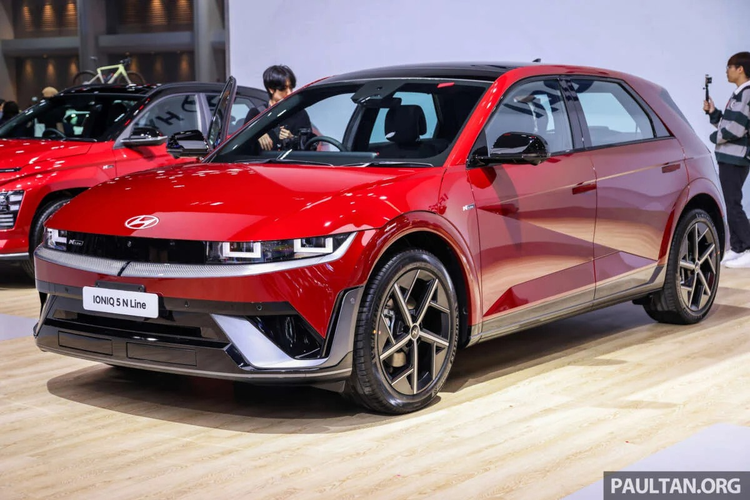 Hyundai, mobil listrik, Bangkok international motor show (BIMS), Ioniq 5, N Line, Hyundai Ioniq 5 N Line Meluncur, Tampil Lebih Sporty