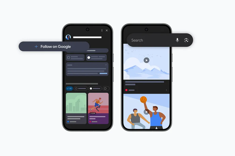 Google, Google Discover, Feed Google, fitur follow Google Discover, Google Tambahkan Tombol 