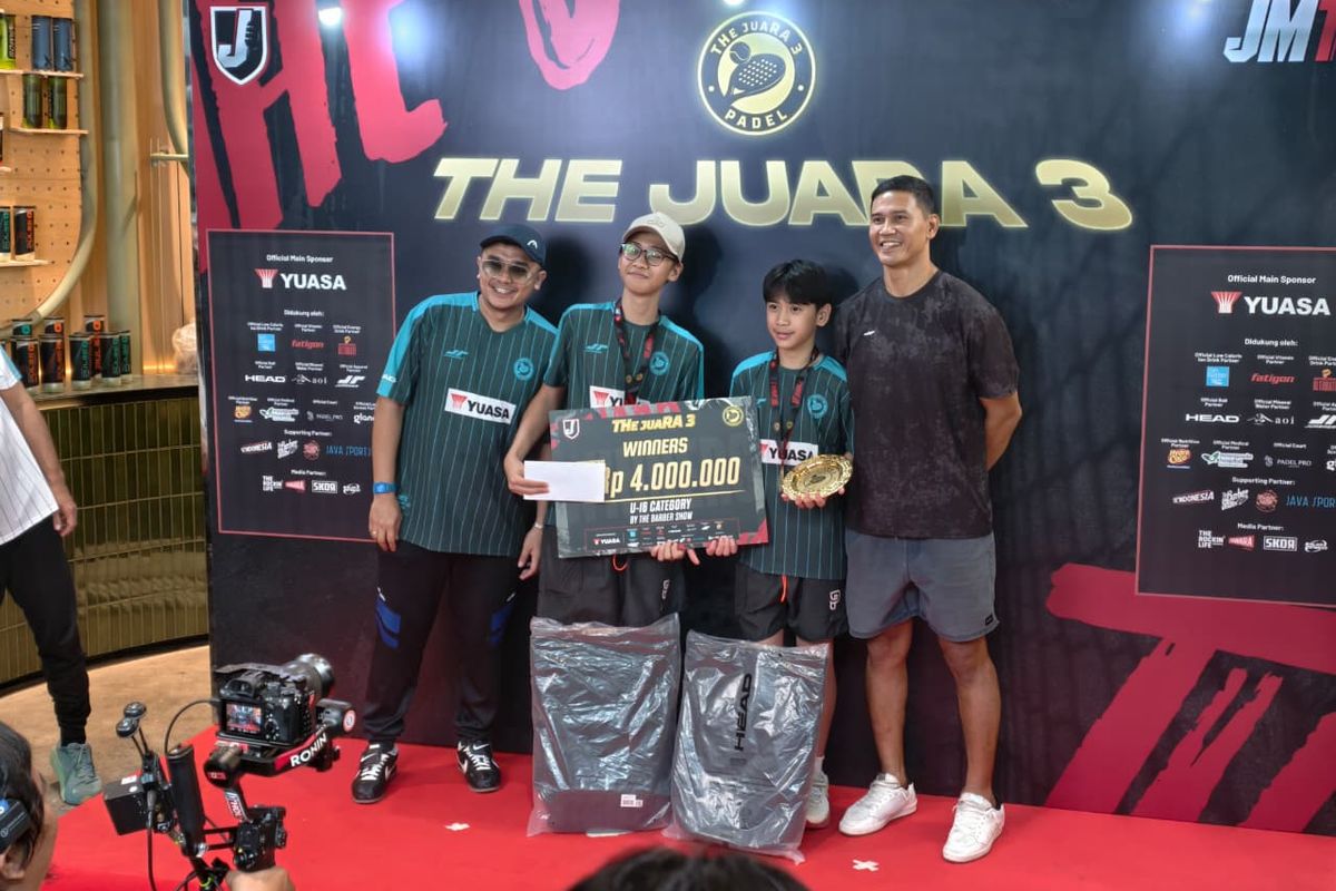 padel, The Juara 3, turnamen padel, The Juara 3 Padel Pertandingkan 10 Kategori, Dorong Regenerasi Padel Indonesia