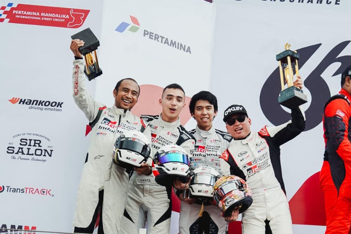 Mandalika, Toyota Agya, Tim Balap Ini Finis Kedua di Pertamina 6 Hours Endurance Mandalika