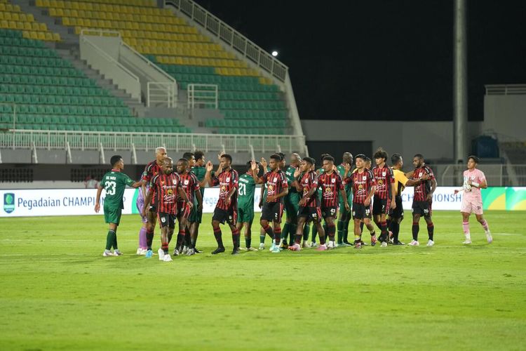Persipura Jayapura, Persipal Palu, Persipura, Jayapura, Liga 2, persipura, hasil liga 2, Pegadaian Championship 2025-2026, Championship liga 2, persipura vs persipal, persipura vs persipal palu, Hasil Championship Liga 2 Persipura Vs Persipal 3-0, Mutiara Hitam Jaga Tren Tak Terkalahkan