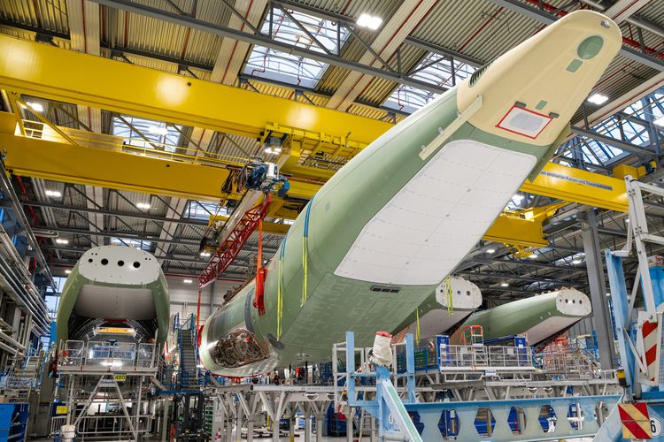 A400M, Airbus, TNI AU, Foto-foto A400M TNI AU Keluar dari Hanggar Pengecatan Pabrik di Spanyol