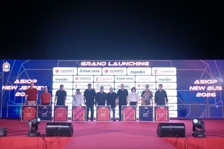 ASIOP, Ade Prima Syarif, Indonesia, Timnas Indonesia, Mimpi Mendunia, ASIOP Luncurkan Jersey 2026 dan Bus Baru Milik Sendiri