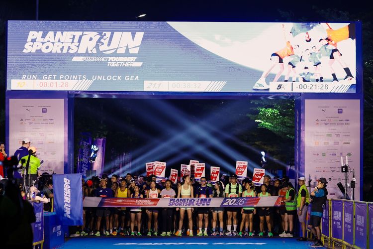 Planet Sports Run 2026, lari, Marathon, Inovasi Lari bersama Keluarga Jadi Pengalaman Maraton Tak Ternilai