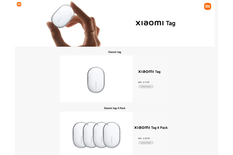 Xiaomi Tag, Apple AirTag, Xiaomi Tag Resmi, Aksesori Penantang Apple AirTag Harga Lebih Murah