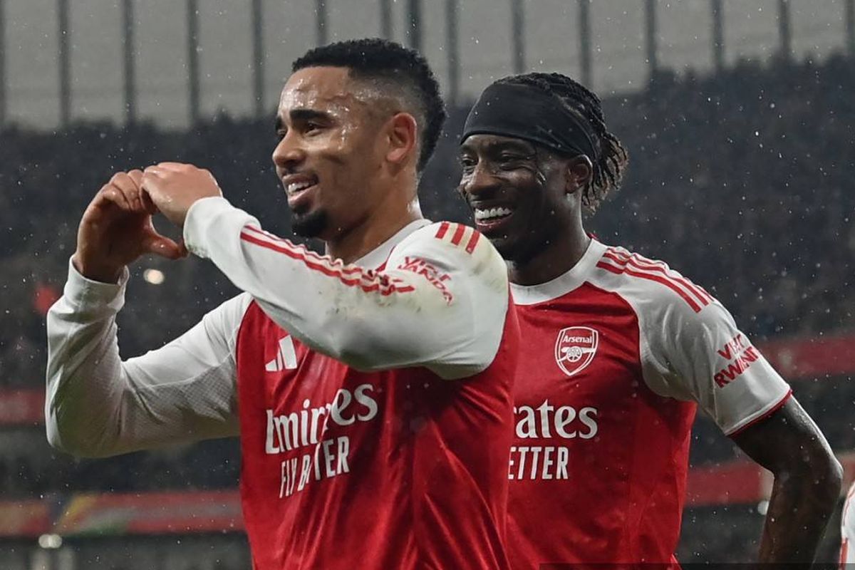 Arsenal, Liga Inggris, Manchester City, Gabriel Jesus, Rio Ferdinand, Kata Gabriel Jesus Soal Optimisme Arsenal Juara Liga Inggris