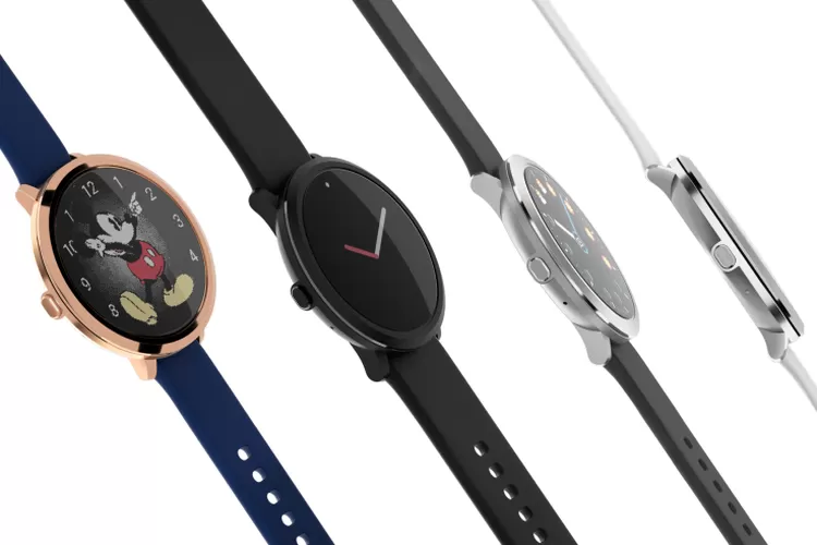 Pebble, Pebble Round 2, smartwatch, Jam tangan pintar, Pebble Round 2 Resmi, Smartwatch Tipis dengan Baterai Tahan 14 Hari