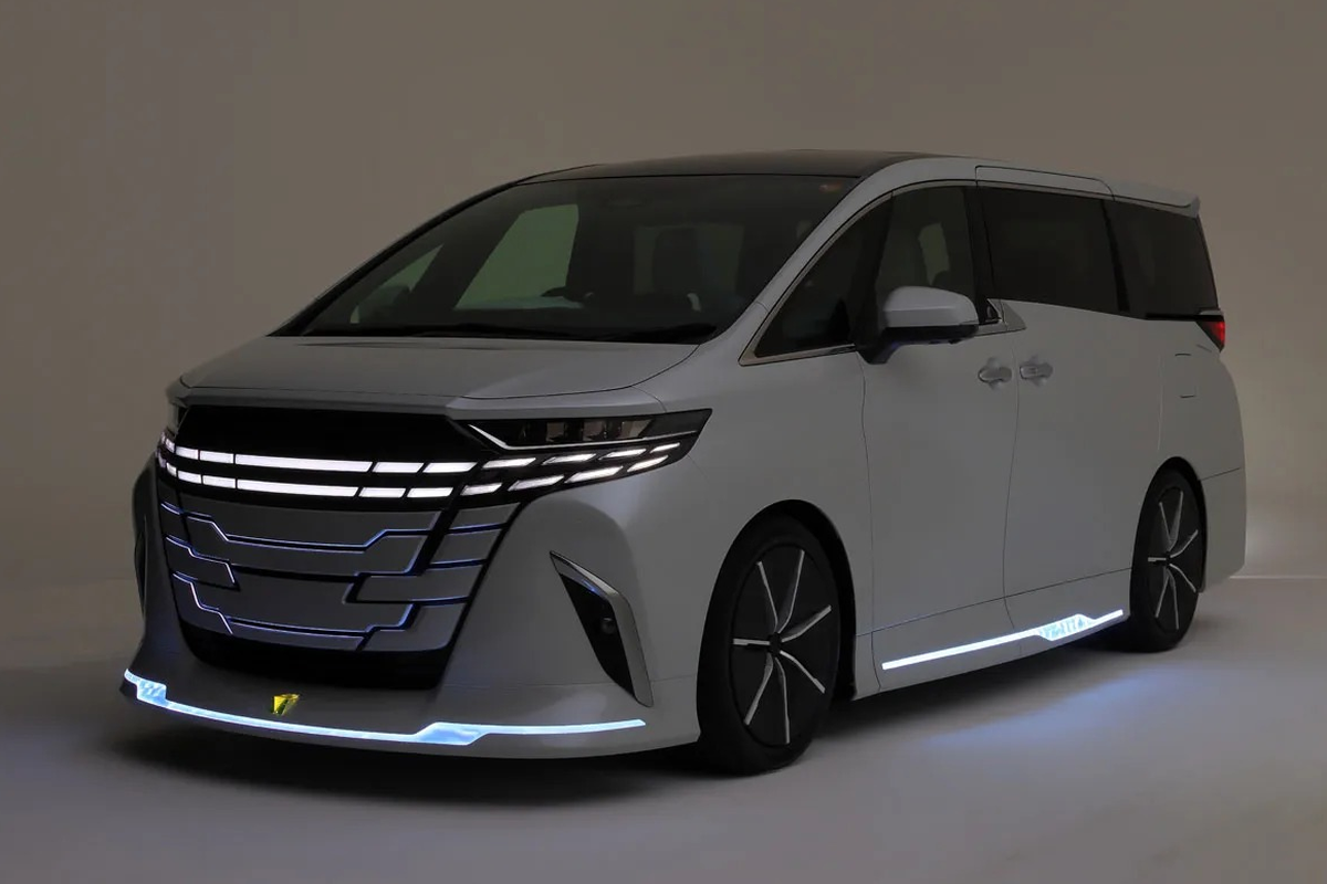 Alphard, Modellista, Bodykit, Toyota Alphard Modellista Concept Mejeng di Tokyo Auto Salon 2026