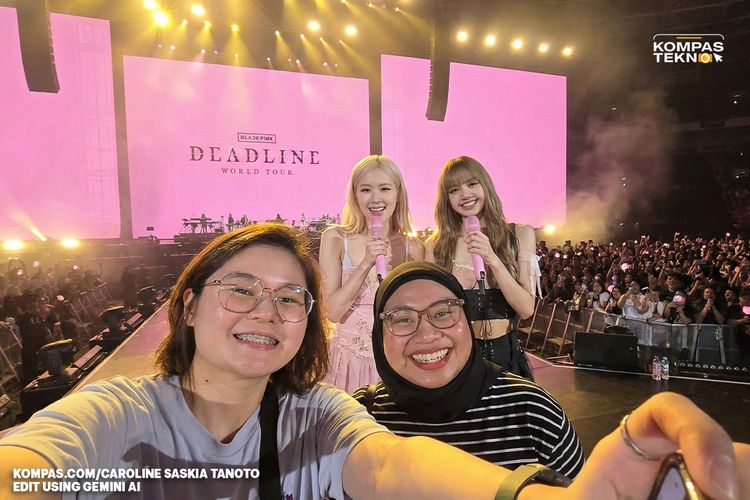 Gemini Nano Banana, Blackpink, Samsung, Gemini AI, BLACKPINK, konser Blackpink, foto konser, gemini nano banana, Pakai 5 Prompt Ini buat 