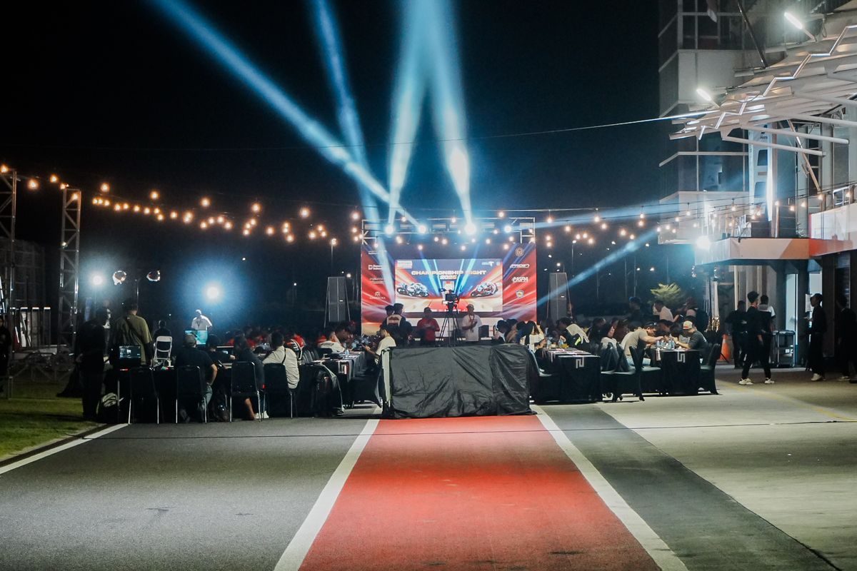 Pertamina Mandalika International Circuit, Sirkuit Mandalika, Mandalika Racing Series, balap motor, Championship Night Tutup Musim Kompetitif Mandalika Racing Series 2025