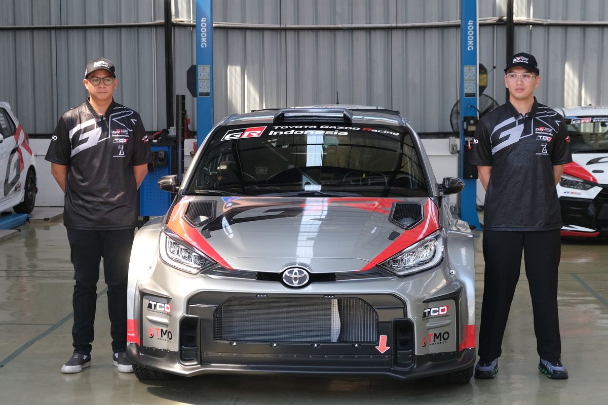 TOYOTA, TGRI, GR Yaris, Rally, rally, Toyota, toyota Indonesia, TGRI Boyong GR Yaris Rally2 Pertama di Asia, Siap Gempur Kejurnas 2025