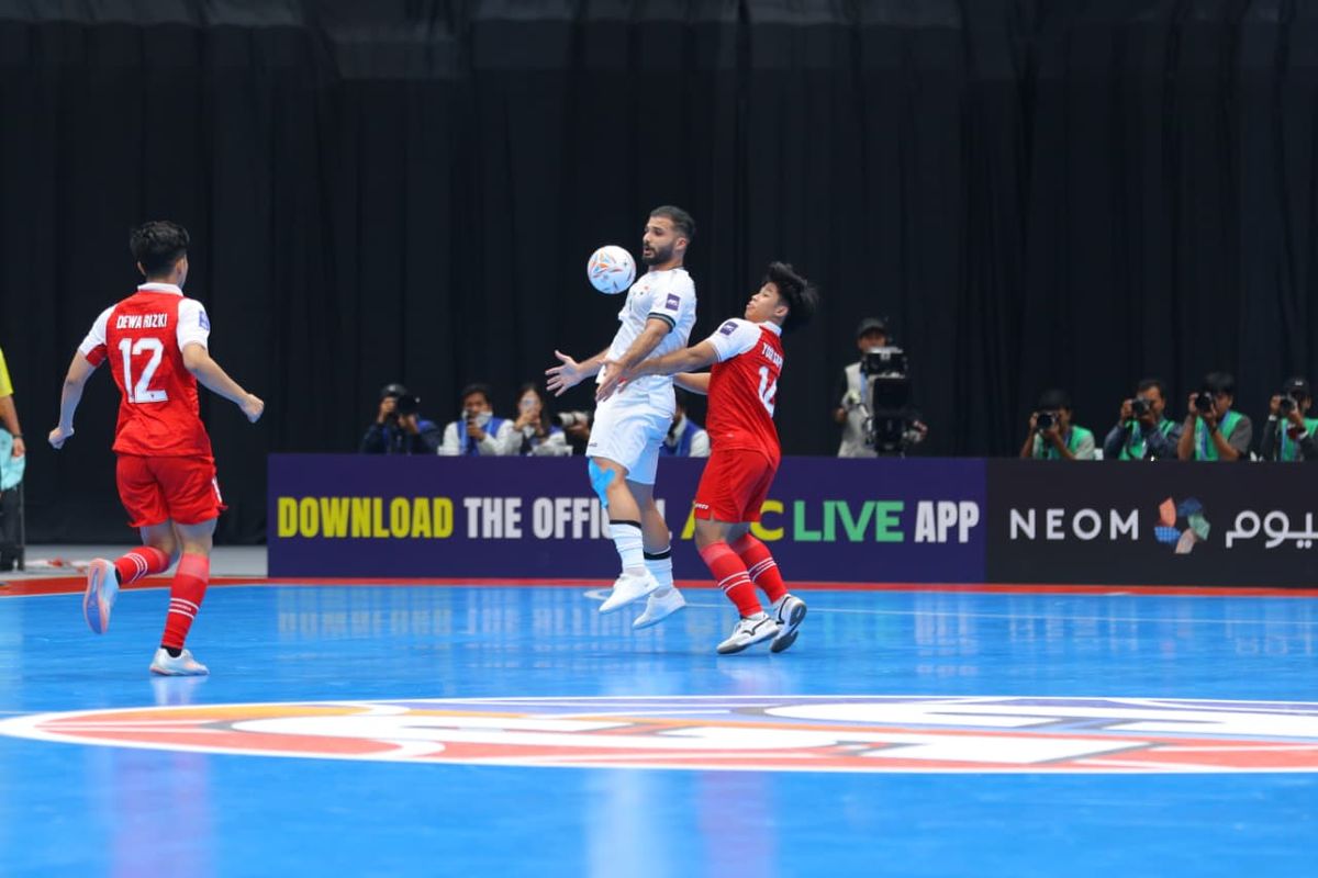 Timnas Futsal Indonesia, Irak, Live Skor Timnas Futsal Indonesia Vs Irak 1-1: Singa Mesopotamia Samakan Kedudukan