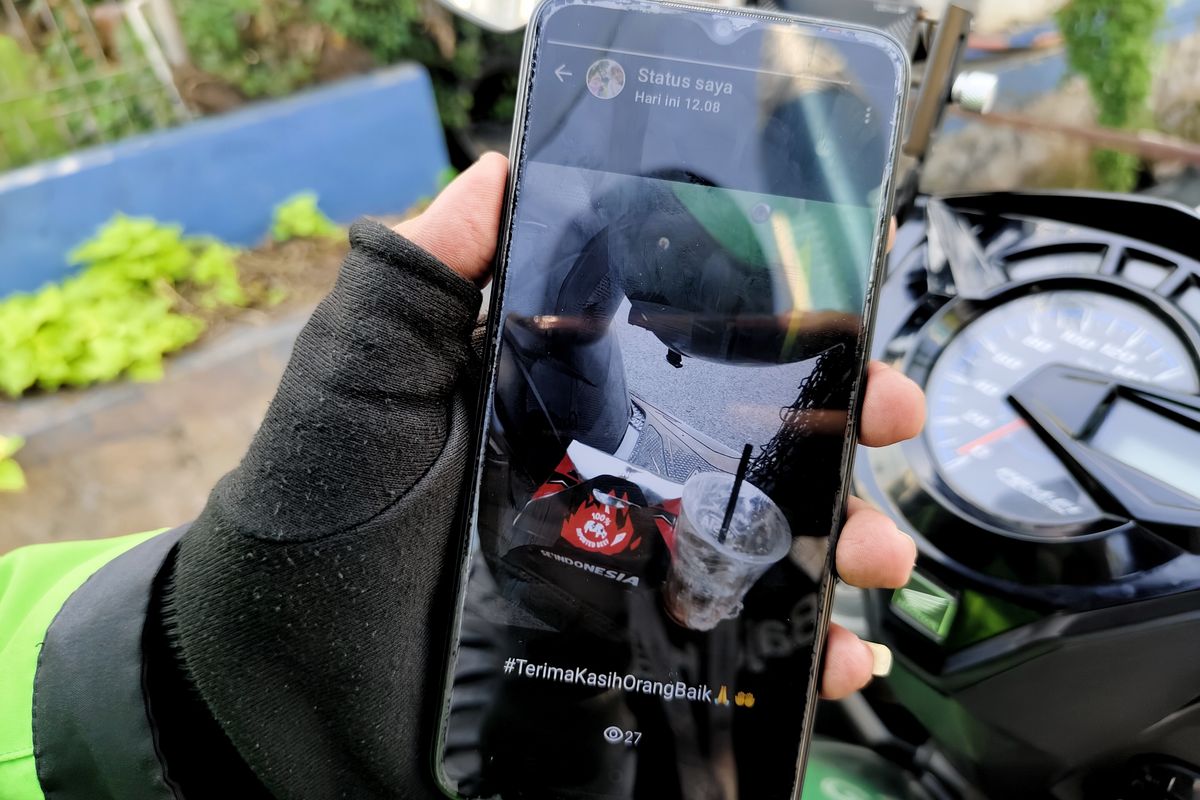 fromMalaysiatoIndonesia, ojol bagi makanan, ojek online bagi bagi makanan, Cerita Ojol Dapat Kiriman Sei Sapi dari Filipina dan Bento dari Malaysia