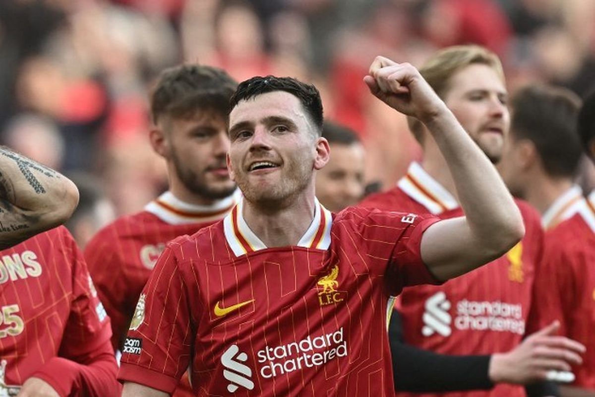 Liverpool, Liga Inggris, Andrew Robertson, Liverpool Pastikan Andrew Robertson Akan Tinggalkan Klub Akhir Musim Ini