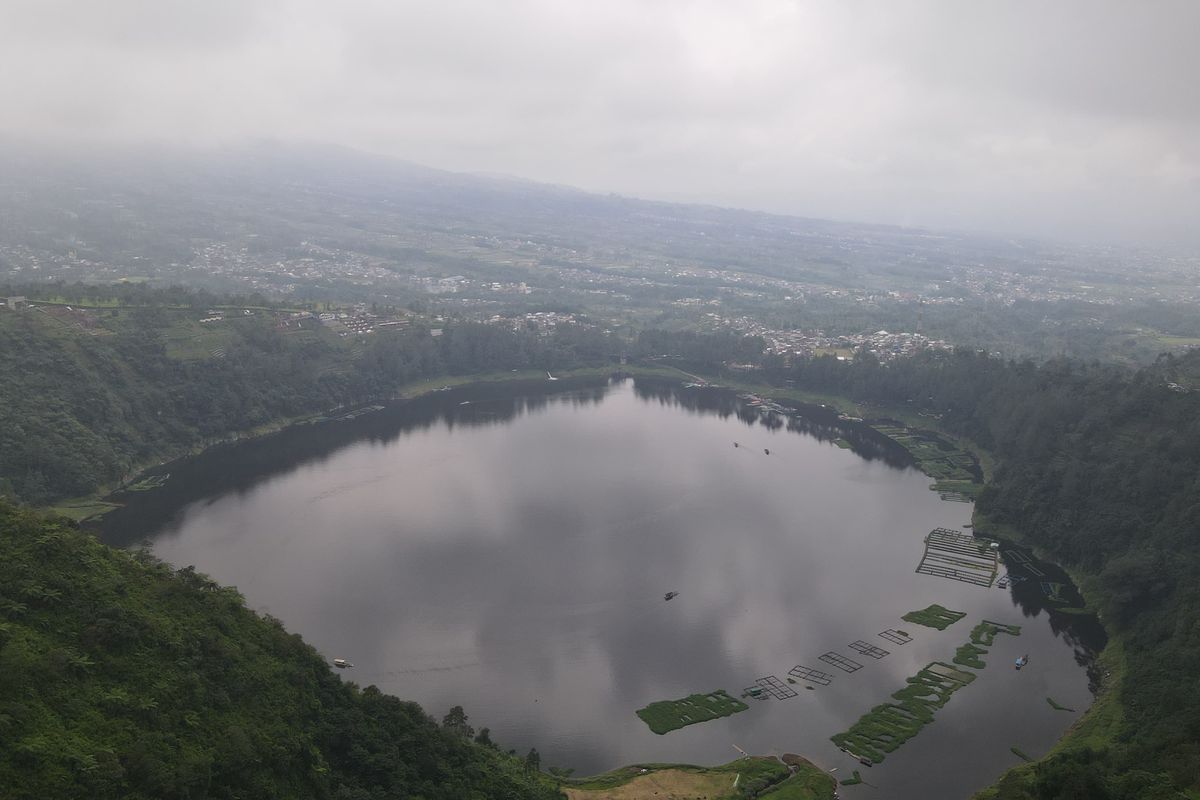 Telaga Menjer, Wisata Dieng, Wisata Wonosobo, Viral Pengunjung Telaga Menjer Dipatok Tiket Rp 45.000, Ini Kata Pengelola