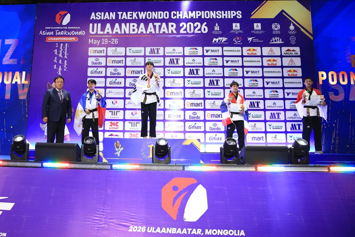Asian Poomsae Championship 2026, taekwondo, PBTI, TNI AD, M Rizal Loloskan Taekwondo Indonesia ke Asian Games 2026